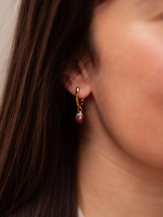 Dark Sparkle Post Hoop