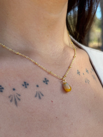 Solitaire Necklace