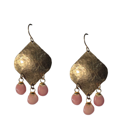 Ella Petal Shield Earring