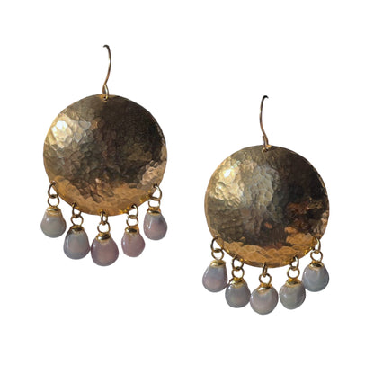 Ella Moon Shield Earring